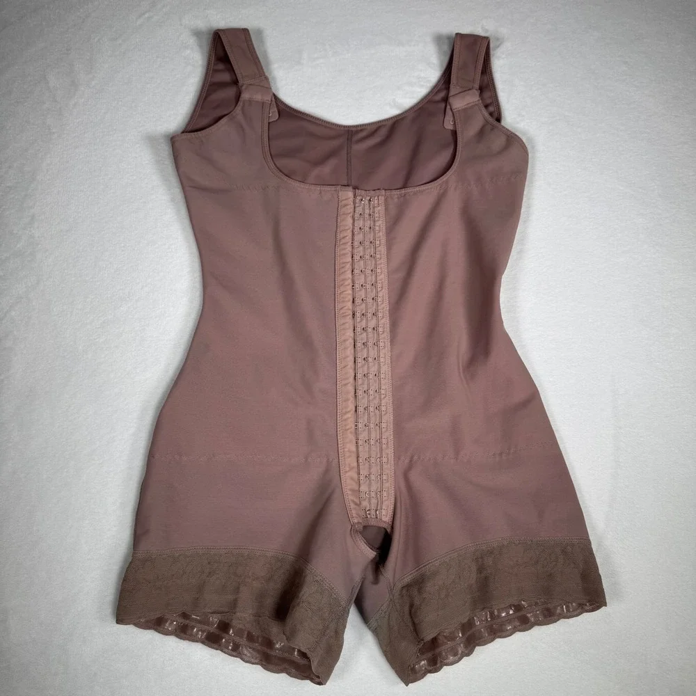 Ann‎ Slim Bodysuit Shapewear Post Surgery Compression Garment Size 40 Mauve